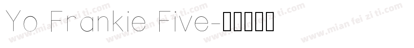 Yo Frankie Five字体转换